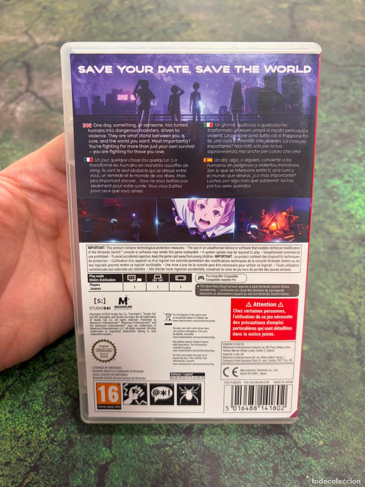 Videojuegos y consolas Nintendo Switch de segunda mano: Eternights - Nintendo switch - PAL ESP - Foto 3