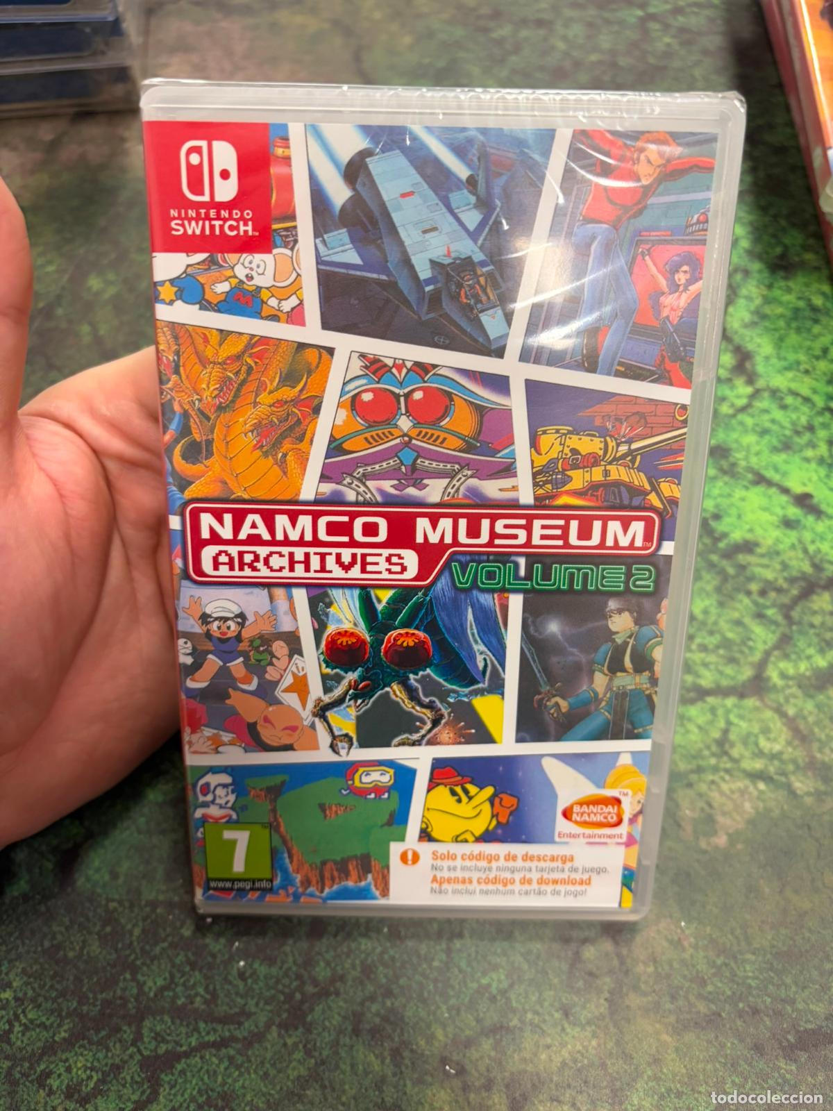Videojuegos y consolas Nintendo Switch de segunda mano: Namco Museo archives Volume 2 - Code in a box CIAB - Nintendo switch