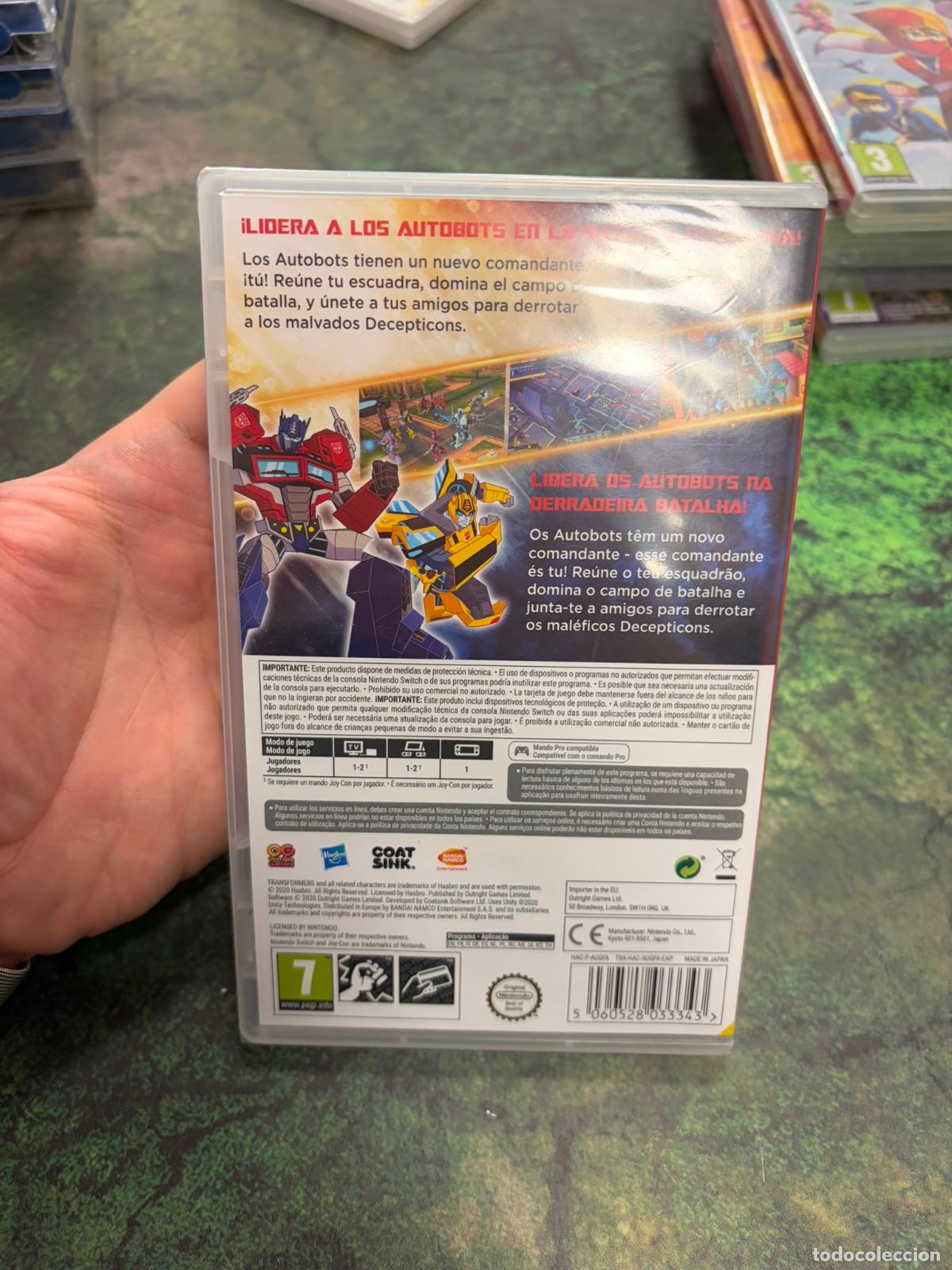 Videojuegos y consolas Nintendo Switch de segunda mano: Transformers Battlegrounds - Nuevo precintado PAL ESP - Nintendo switch - Foto 2