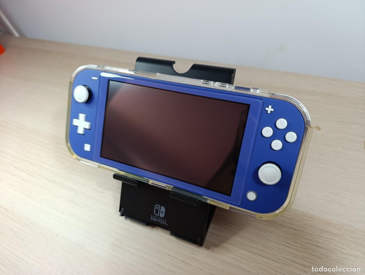 Videojuegos y consolas Nintendo Switch de segunda mano: Nintendo Switch Lite Azul Poco Uso + Accesorios