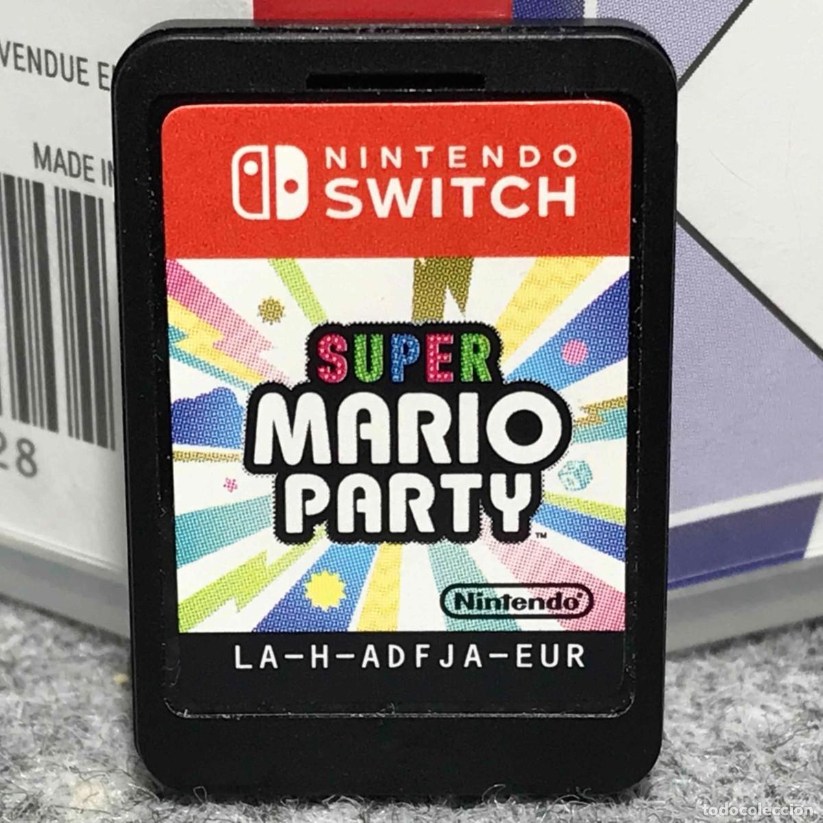 Videojuegos y consolas Nintendo Switch de segunda mano: SUPER MARIO PARTY+JOY CON PAIR NINTENDO SWITCH - Foto 3