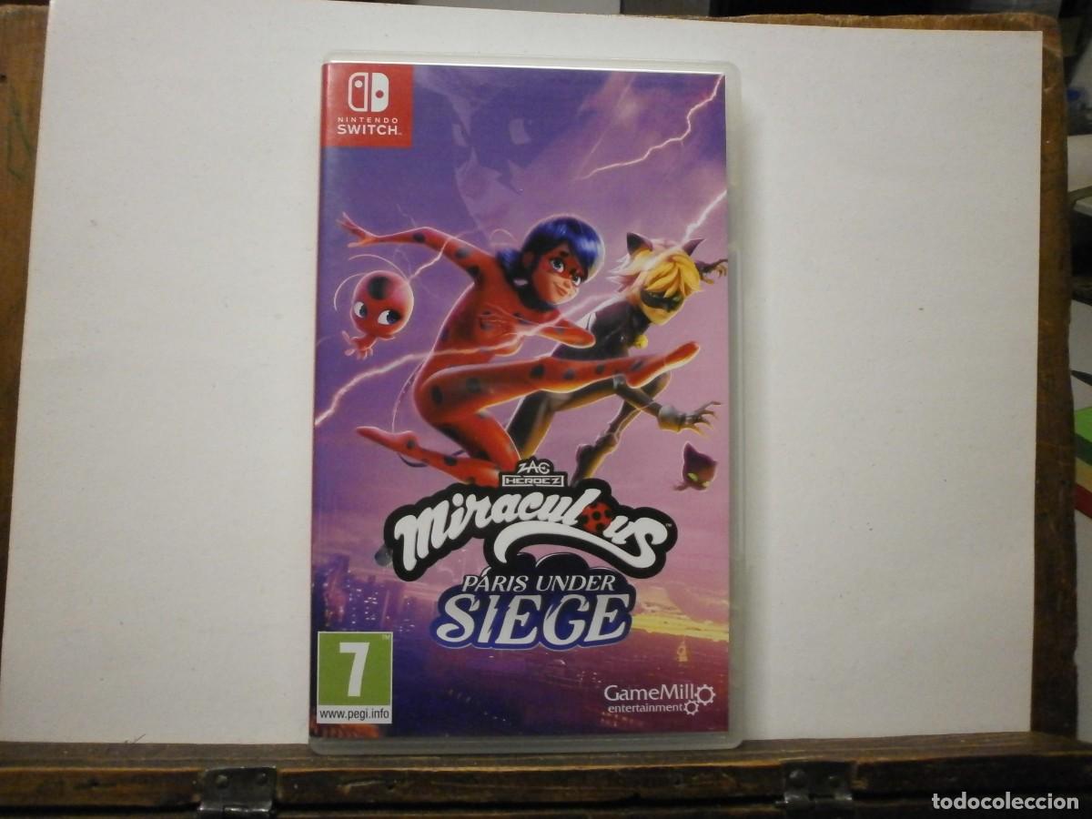 Videojuegos y consolas Nintendo Switch de segunda mano: juego completo nintendo switch miraculous paris under siege