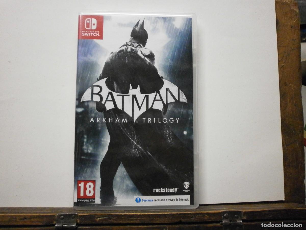 Videojuegos y consolas Nintendo Switch de segunda mano: juego completo nintendo switch batman arkham trilogy