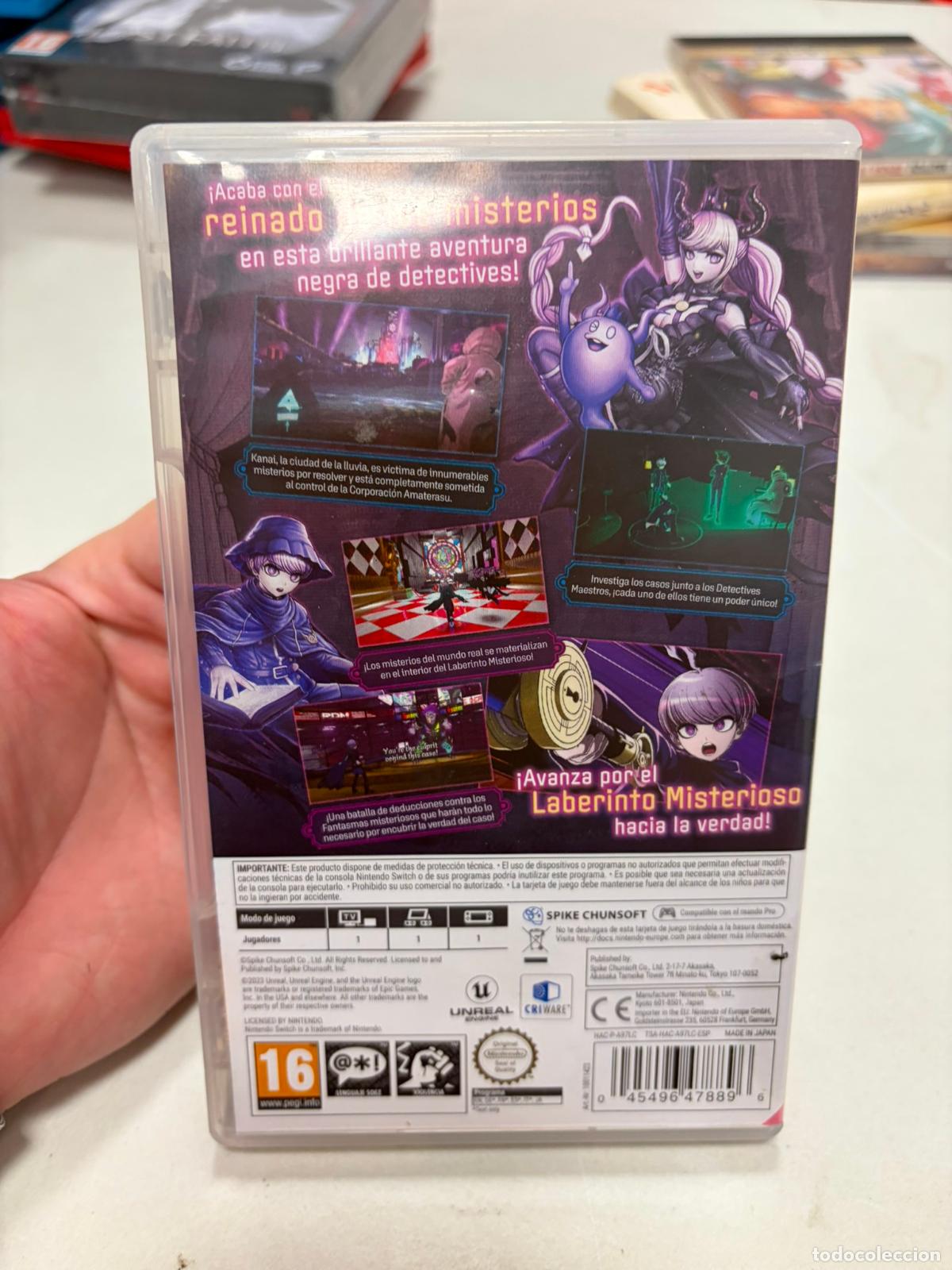 Videojuegos y consolas Nintendo Switch de segunda mano: Master Detective Archives Rain Code - Nintendo Switch - PAL - Foto 3