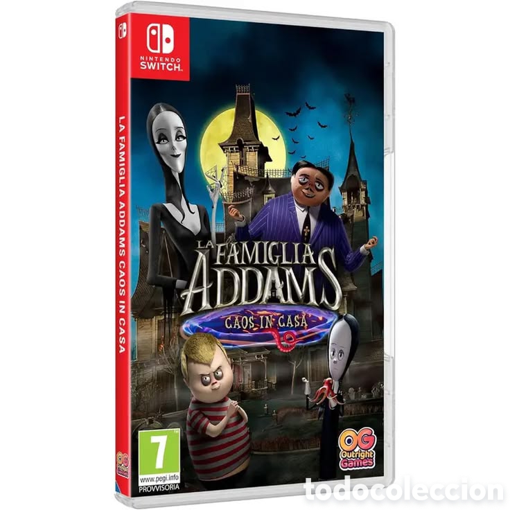 Videojuegos y consolas Nintendo Switch de segunda mano: Juego Familia Addams Nintendo Switch