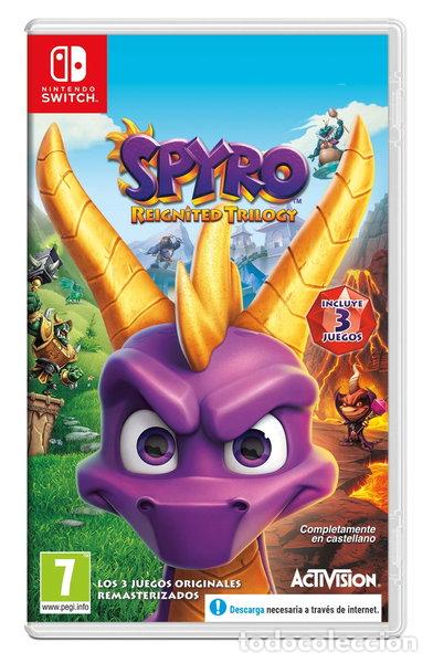 Videojuegos y consolas Nintendo Switch de segunda mano: Spyro Reignited Trilogy- 5030917284601