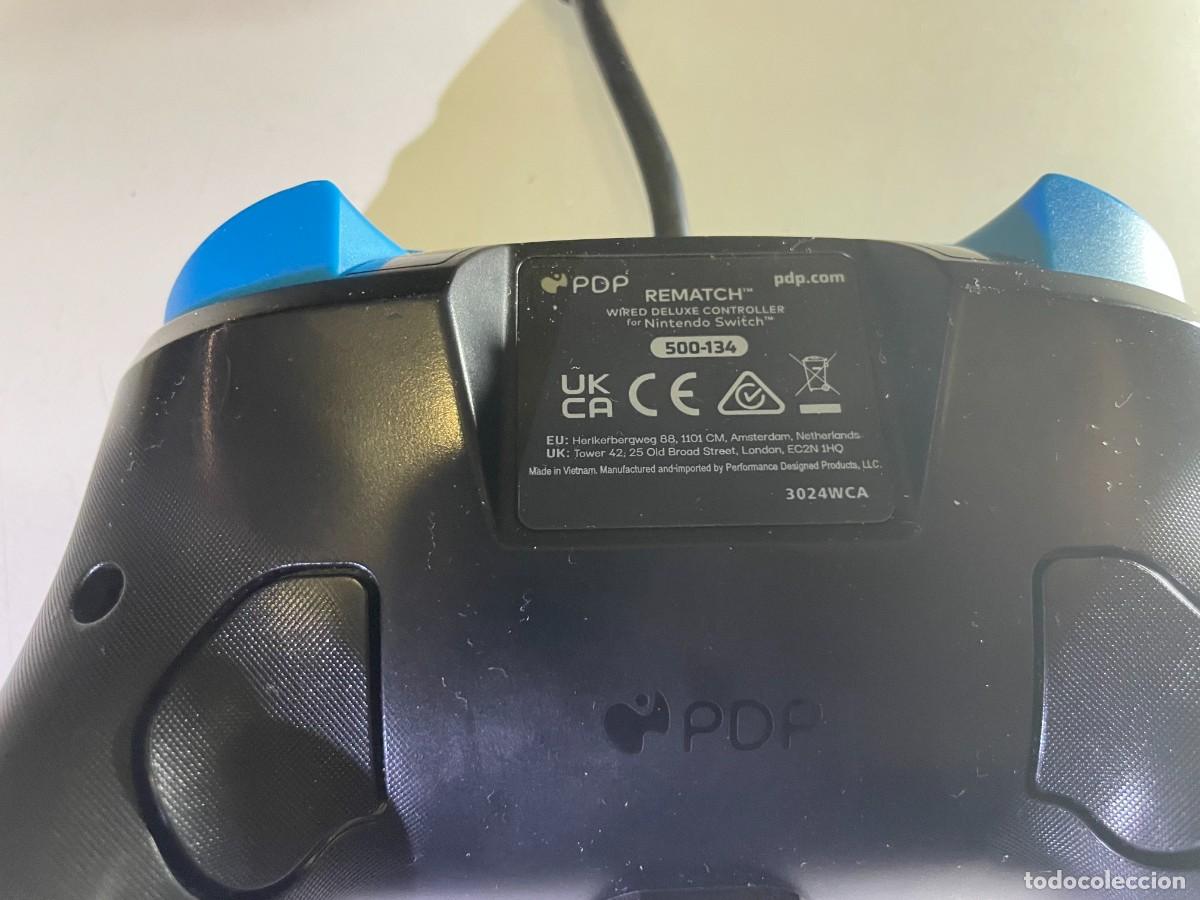 Videojuegos y consolas Nintendo Switch de segunda mano: Mando PDP Glow Zelda Link Azul - Foto 2