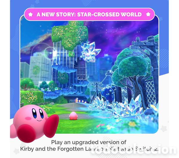 Videojuegos y consolas Nintendo Switch de segunda mano: Juego Switch Kirby La tierra Olvidada - Foto 2