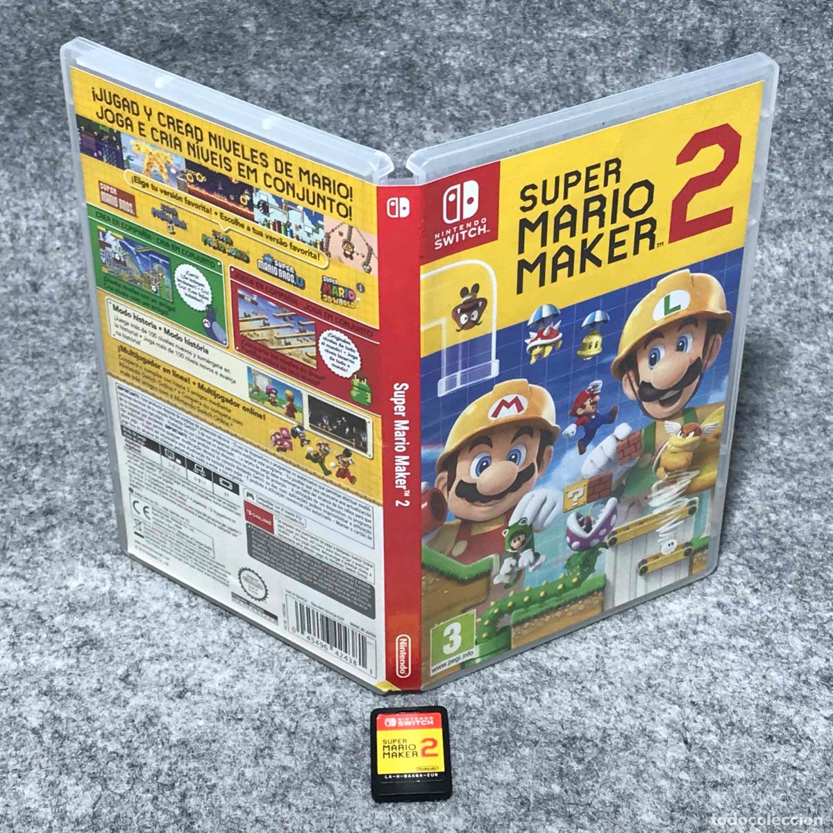 Videojuegos y consolas Nintendo Switch de segunda mano: SUPER MARIO MAKER 2 NINTENDO SWITCH - Foto 1