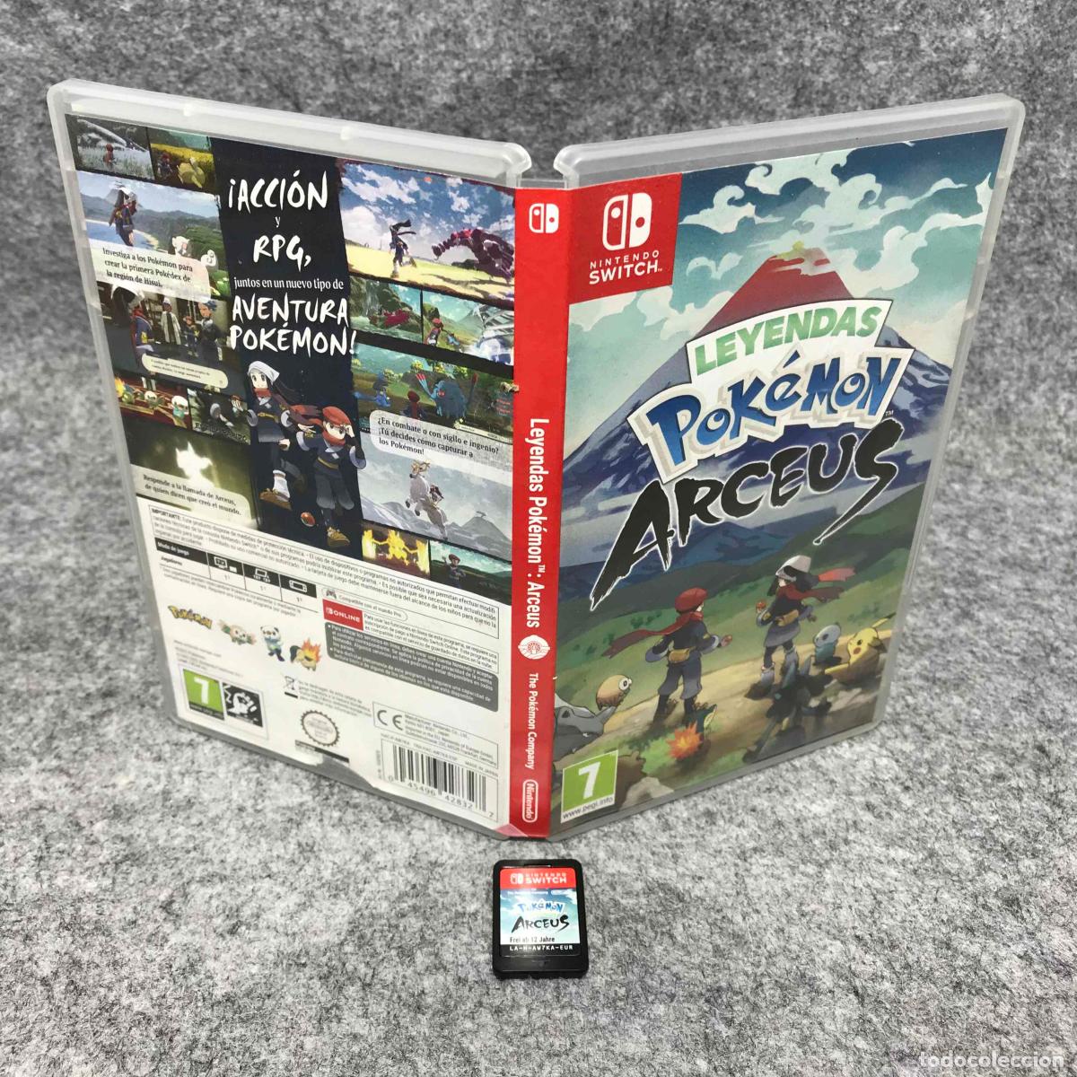 Videojuegos y consolas Nintendo Switch de segunda mano: LEYENDAS POKEMON ARCEUS NINTENDO SWITCH