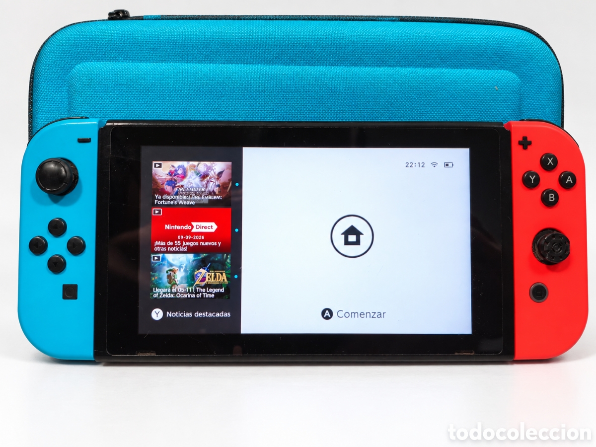 Videojuegos y consolas Nintendo Switch de segunda mano: Nintendo Switch + Funda + Cargador Oficial - Foto 2