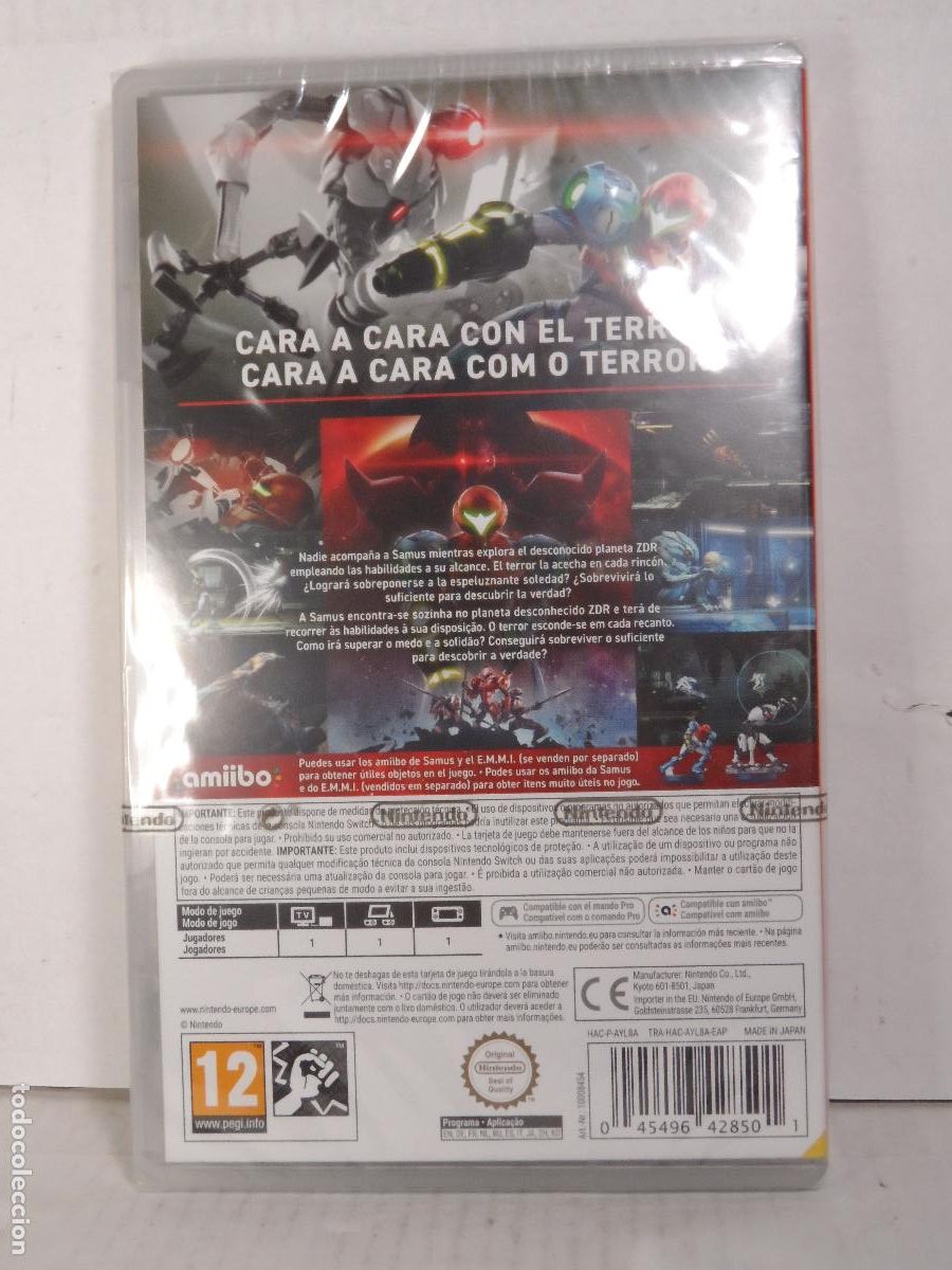 Videojuegos y consolas Nintendo Switch de segunda mano: NINTENDO SWITCH METROID DREAD PAL ESP NUEVO - Foto 3