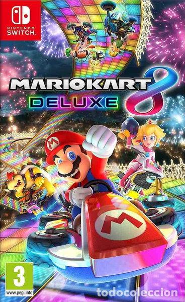 Videojuegos y consolas Nintendo Switch de segunda mano: Mario Kart 8 Deluxe- 0045496420291