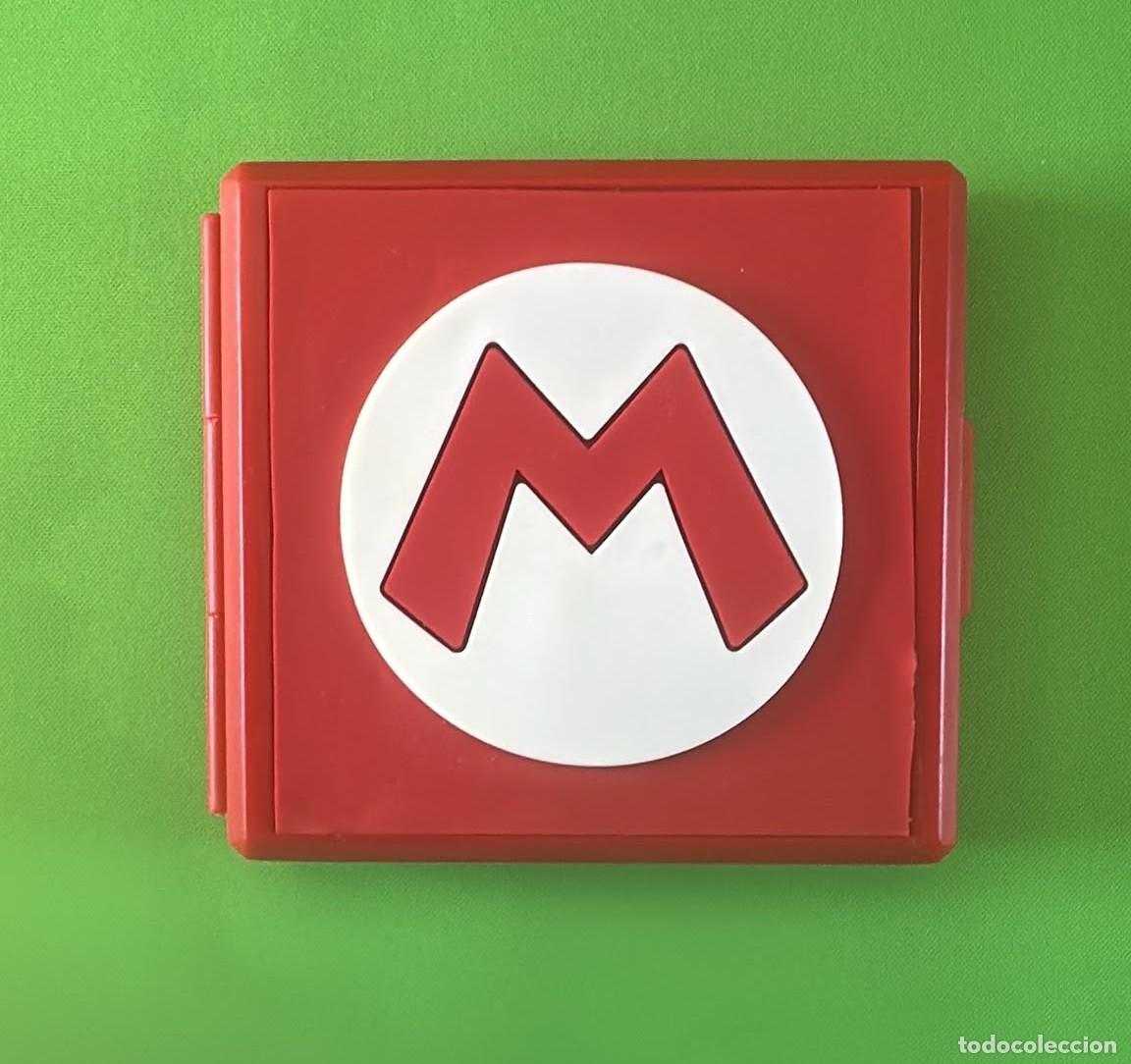 Videojuegos y consolas Nintendo Switch de segunda mano: Portajuegos Mario - 12 cartuchos Nintendo Switch