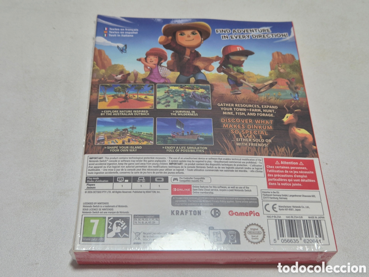 Videojuegos y consolas Nintendo Switch de segunda mano: Dinkum Day 1 Edition - Foto 2