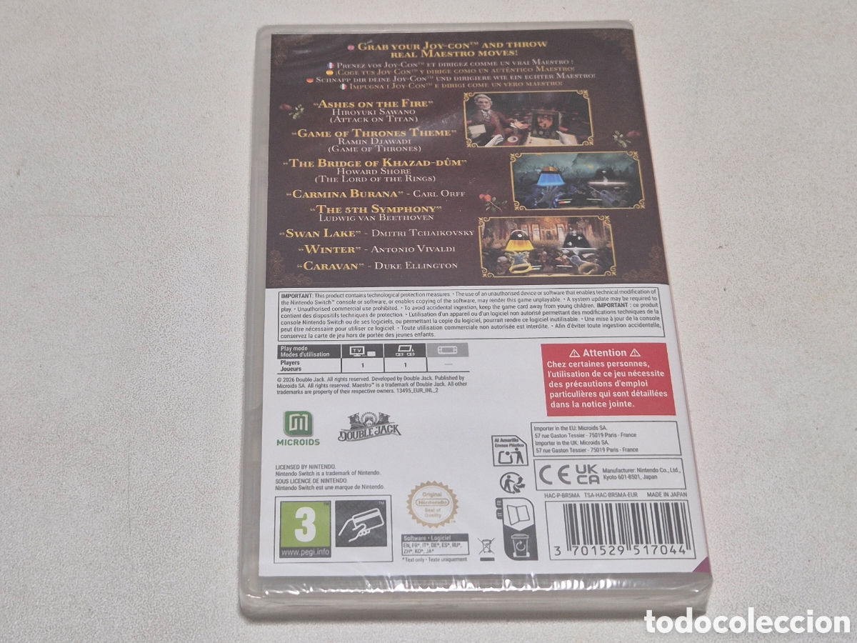 Videojuegos y consolas Nintendo Switch de segunda mano: Maestro . Nintendo Switch - Foto 3