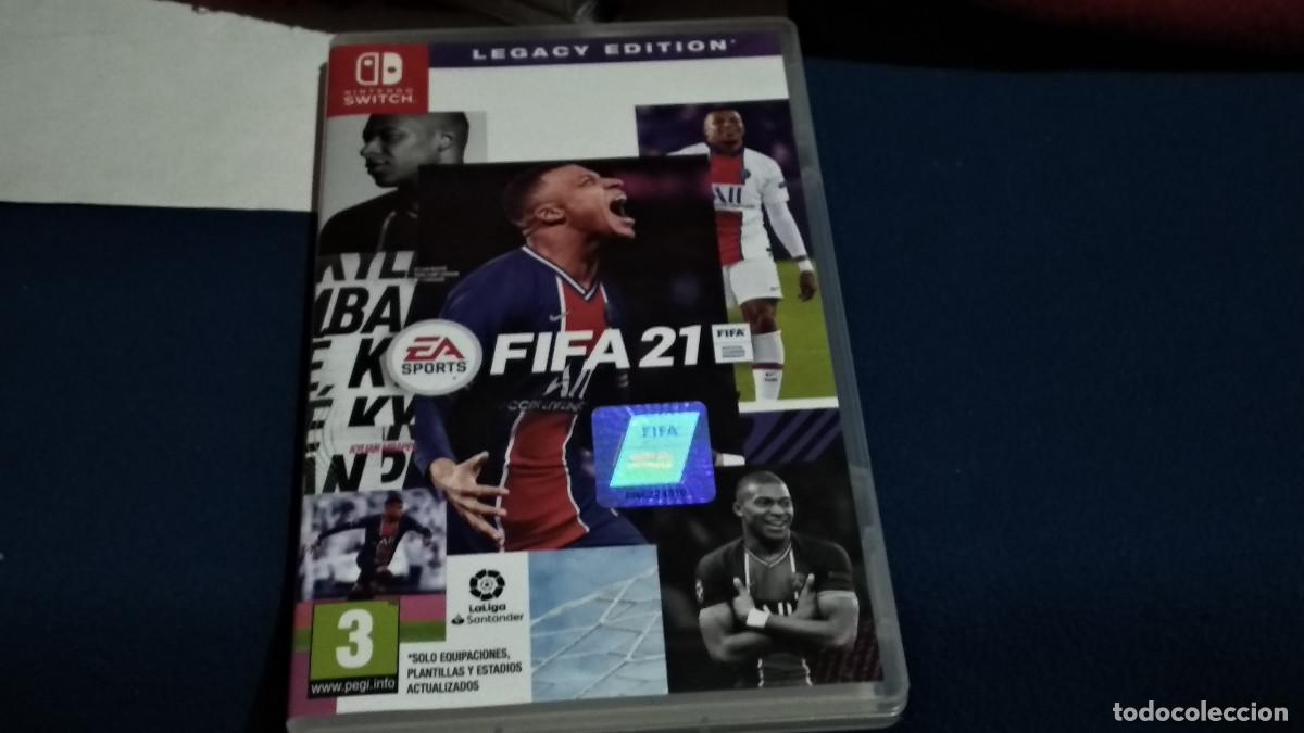 Videojuegos y consolas Nintendo Switch de segunda mano: FIFA 21 Legacy Edition [Nintendo Switch] SIN CARTUCHO SOLO LA CAJA - VER FOTOS