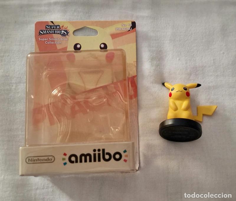 Videojuegos y consolas Nintendo Switch de segunda mano: Amiibo Pikachu N&ordm; 10 Super Smash Bros