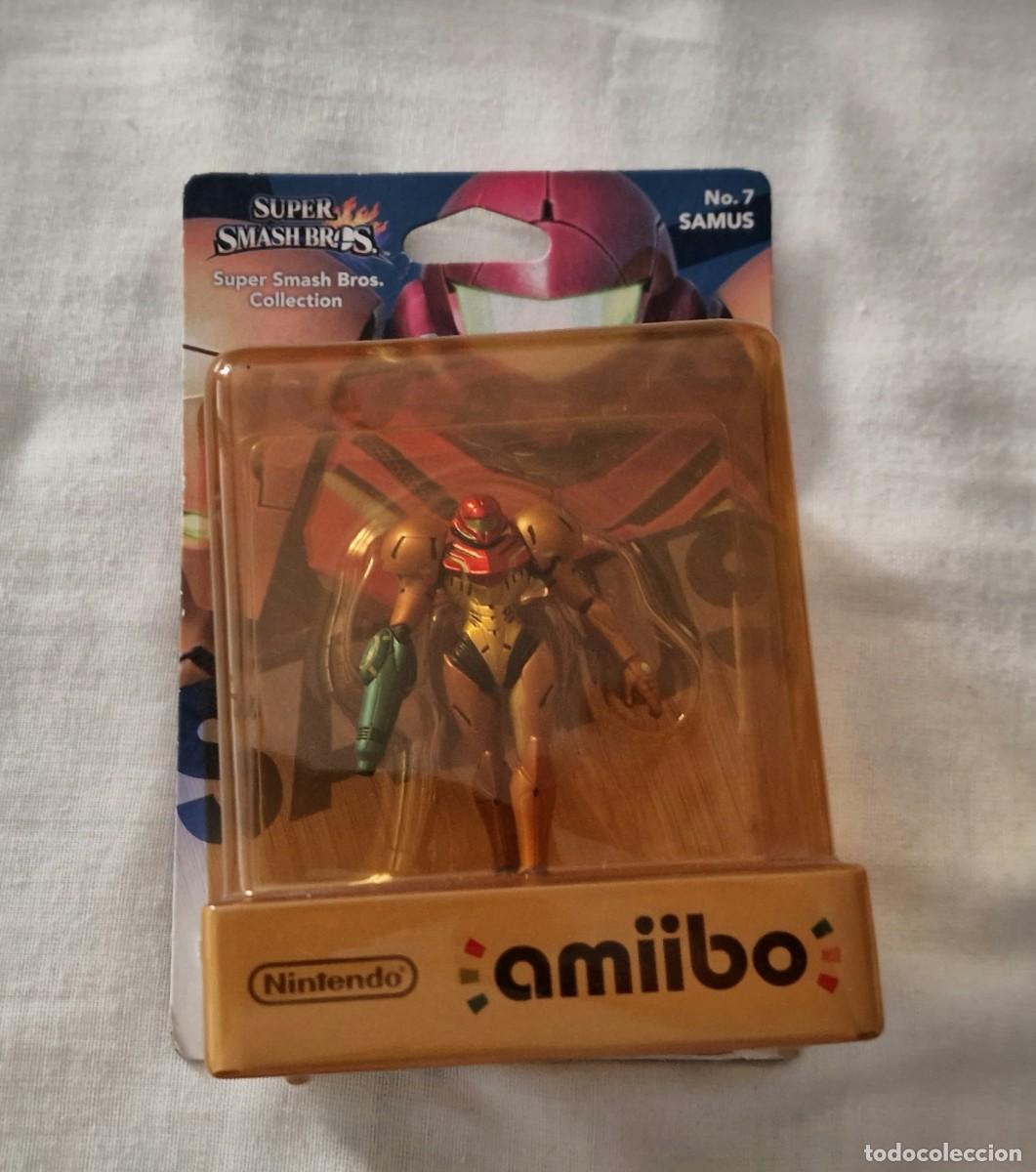 Videojuegos y consolas Nintendo Switch de segunda mano: Amiibo Samus No. 7 Smash Bros Nintendo