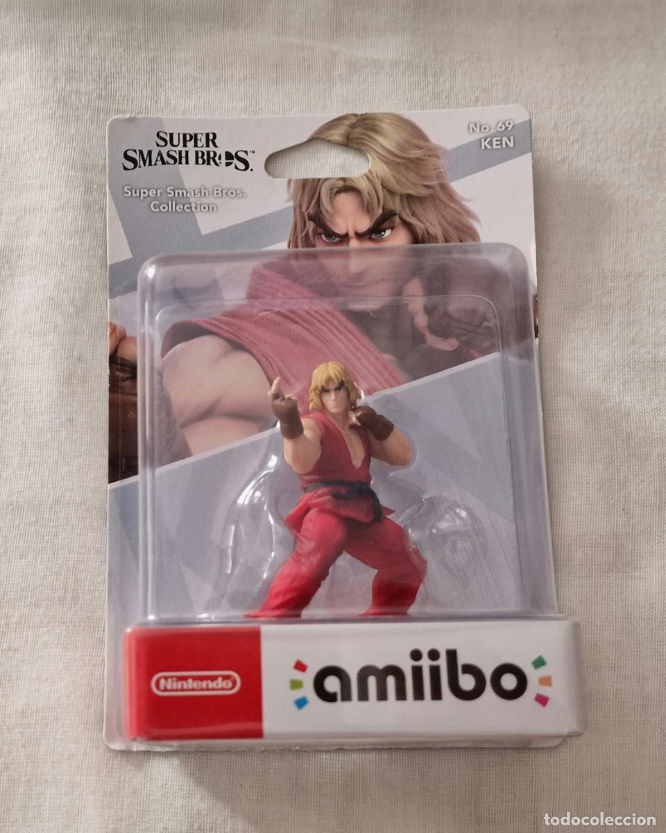 Videojuegos y consolas Nintendo Switch de segunda mano: Amiibo Ken N&ordm; 69 Super Smash Bros - Foto 1