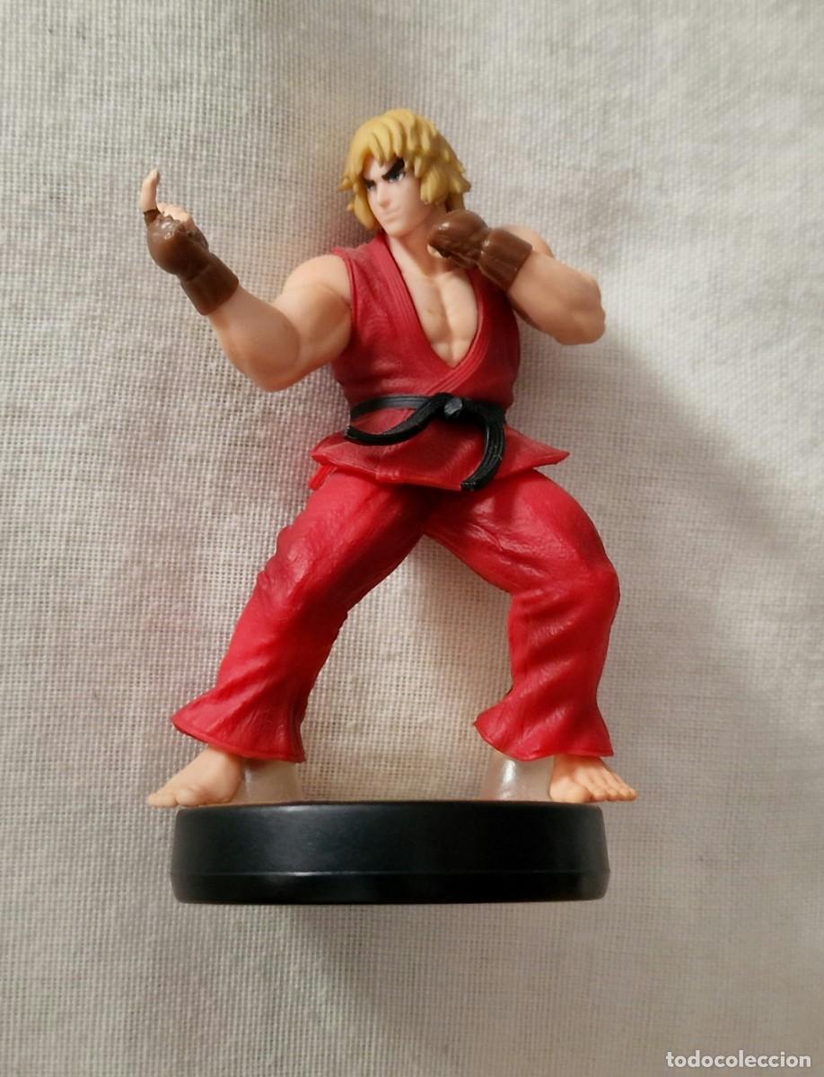 Videojuegos y consolas Nintendo Switch de segunda mano: Amiibo Ken N&ordm; 69 Super Smash Bros - Foto 5