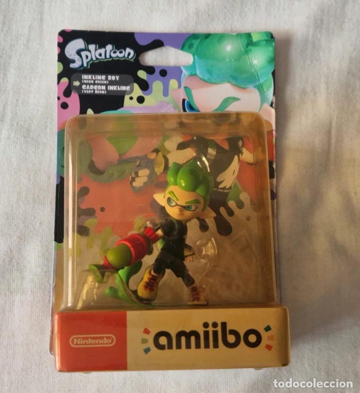 Videojuegos y consolas Nintendo Switch de segunda mano: Amiibo Inkling Chico Neon Green Splatoon