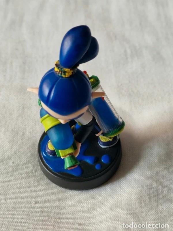 Videojuegos y consolas Nintendo Switch de segunda mano: Amiibo Inkling chico Azul Splatoon - Foto 2