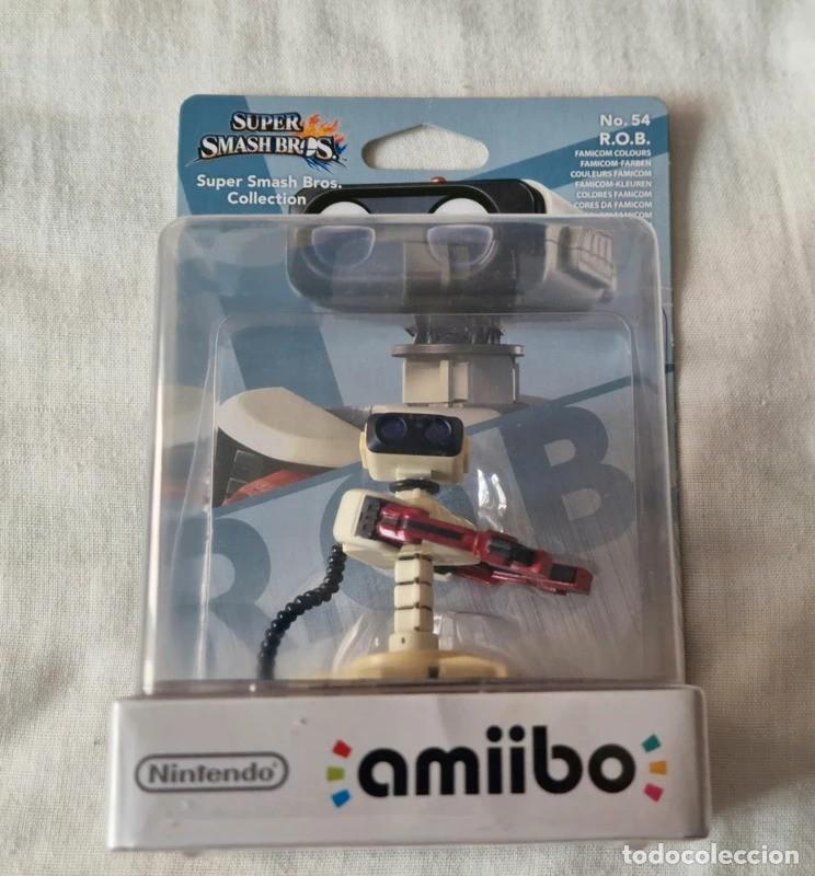 Videojuegos y consolas Nintendo Switch de segunda mano: Amiibo N&ordm; 54 R.O.B. Famicom Super Smash Bros