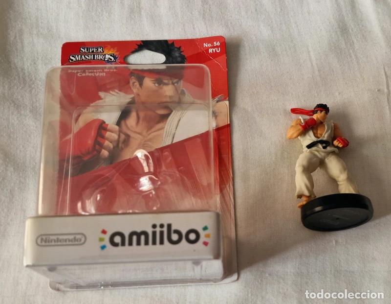 Videojuegos y consolas Nintendo Switch de segunda mano: Amiibo N&ordm; 56 Ryu Super Smash Bros - Foto 2