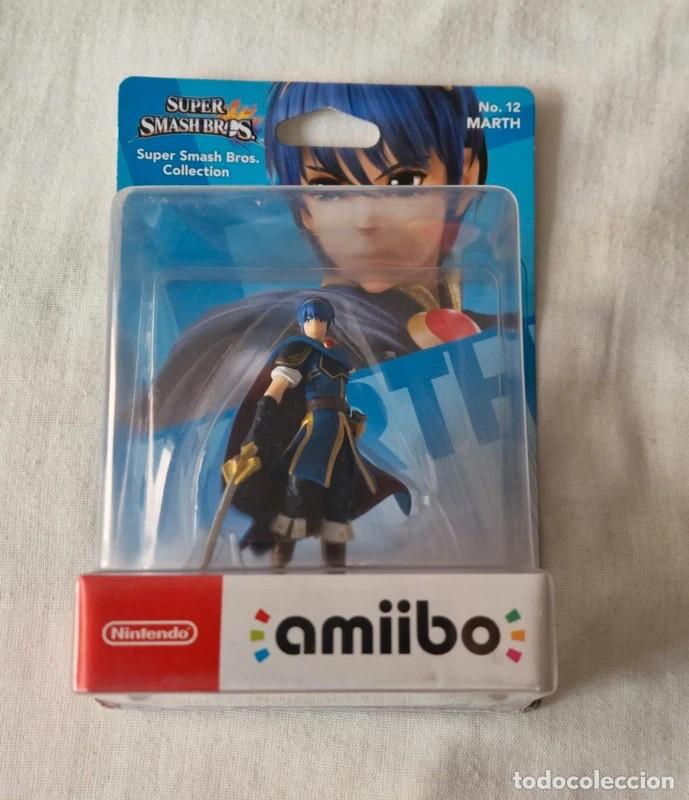 Videojuegos y consolas Nintendo Switch de segunda mano: Amiibo N&ordm; 12 Marth Super Smash Bros - Foto 1