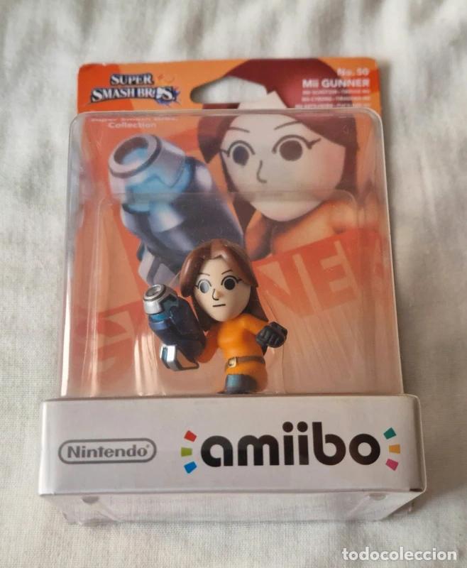 Videojuegos y consolas Nintendo Switch de segunda mano: Amiibo N&ordm; 50 Mii Gunner Super Smash Bros