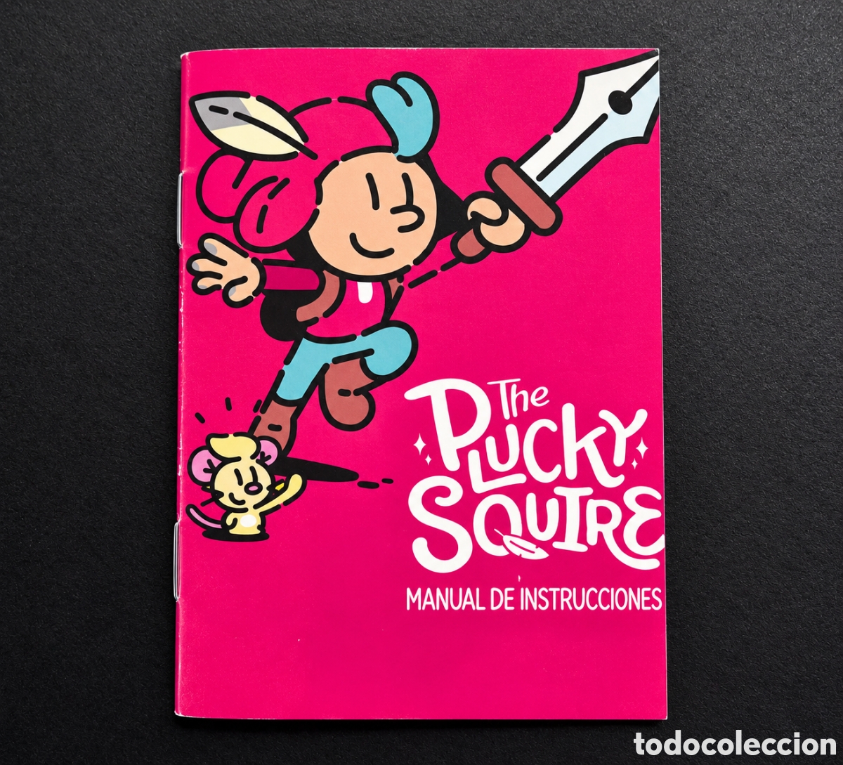 Videojuegos y consolas Nintendo Switch de segunda mano: Manual El Escudero Valiente The Plucky Squire PS5 Nintendo Switch