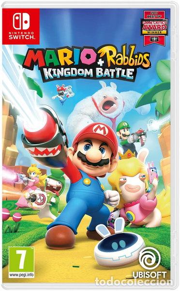 Videojuegos y consolas Nintendo Switch de segunda mano: Mario + Rabbids Kingdom Battle- 3307216024415