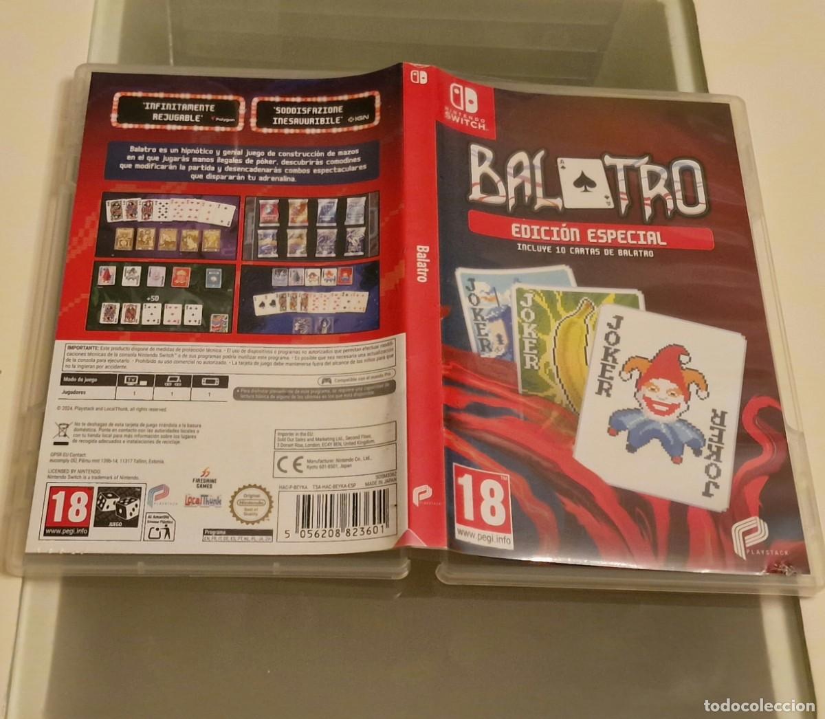 Videojuegos y consolas Nintendo Switch de segunda mano: Balatro Edici&oacute;n Especial Nintendo Switch - Foto 3