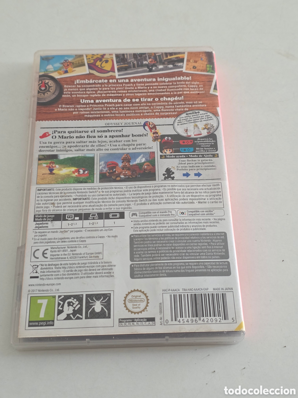 Videojuegos y consolas Nintendo Switch de segunda mano: super mario odyssey nintendo switch - Foto 2