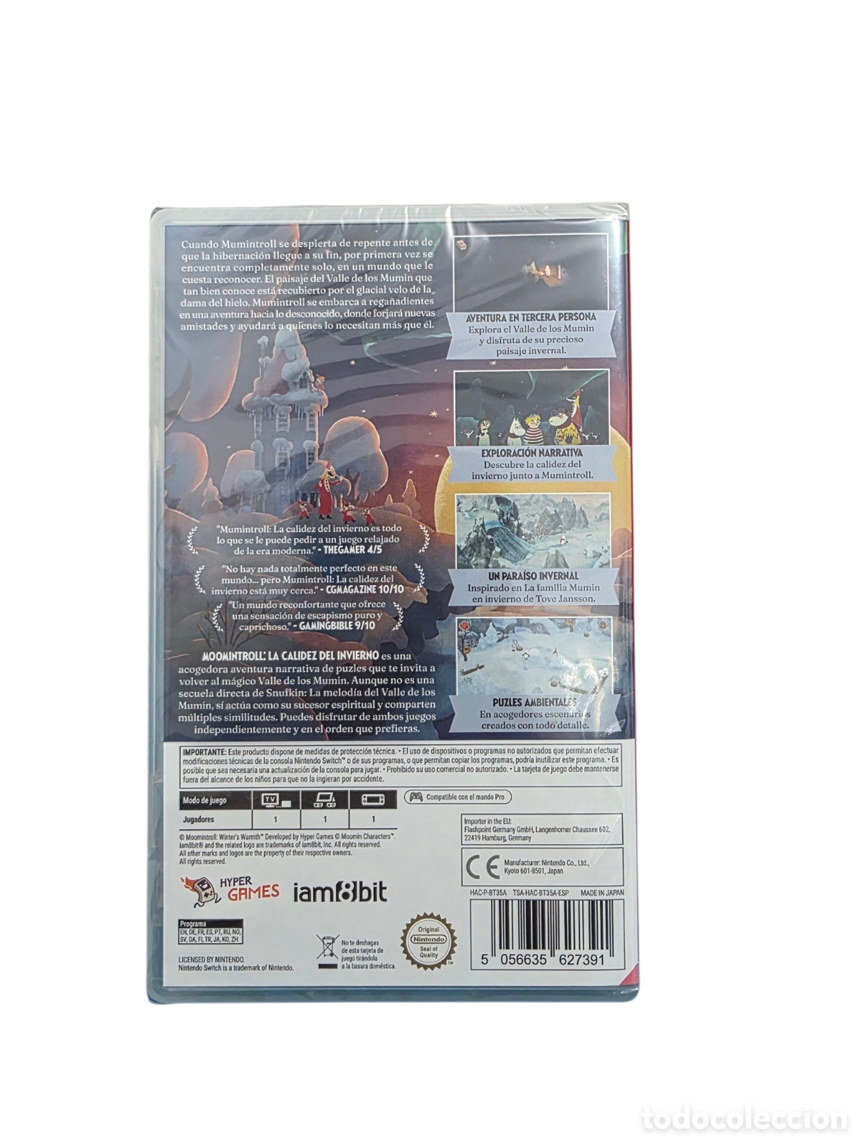 Videojuegos y consolas Nintendo Switch de segunda mano: Switch Mumintroll La calidez del invierno Nintendo - Foto 2