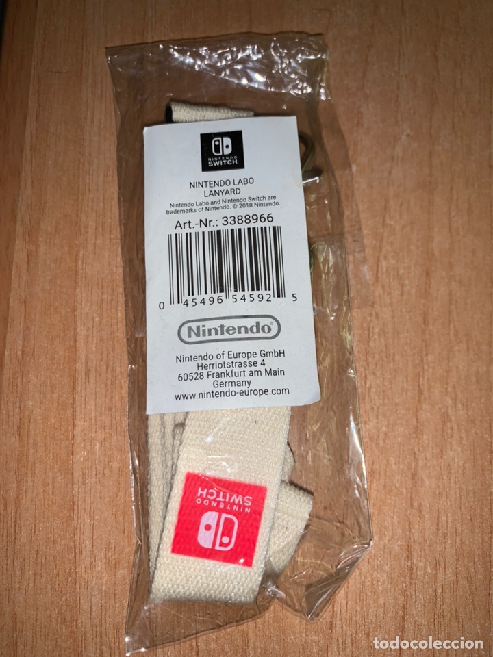 Videojuegos y Consolas Nintendo Switch: Nintendo Labo switch lanyard acollador llavero cordón - Foto 4 - 201813791