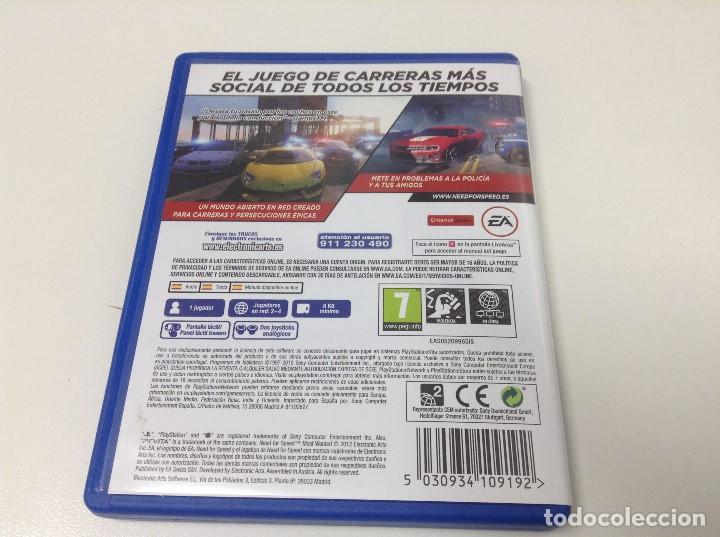Videojuegos y consolas PS Vita de segunda mano: NEED FOR SPEED MOST WANTED - Foto 2