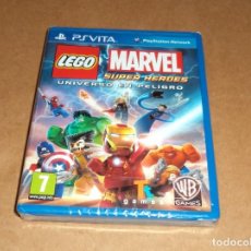 Videojuegos y Consolas PS Vita de segunda mano: LEGO MARVEL SUPER HEROES - UNIVERSO EN PELIGRO , A ESTRENAR PARA SONY PSVITA / VITA. Lote 387103204