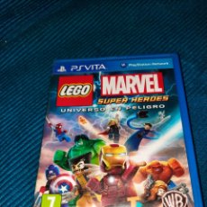 Videojuegos y Consolas PS Vita de segunda mano: PSVITA LEGO MARVEL,SUPER HEROES UNIVERSO EN PELIGRO. CARATULA+ FUNDA