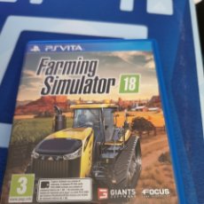 Videojuegos y Consolas PS Vita de segunda mano: FARMING SIMULATOR 18 PSVITA. Lote 348290673