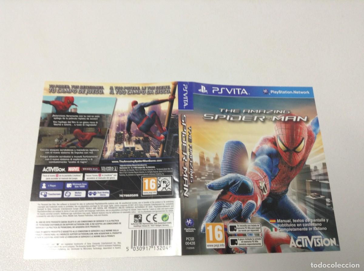 caratula original the amazing spider-man .vita - Buy Video games and  consoles PS Vita on todocoleccion