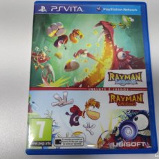 Videojuegos y Consolas PS Vita de segunda mano: RAYMAN LEGENDS + RAYMAN ORIGINS. Lote 403037694