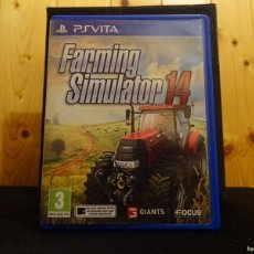 Videojuegos y Consolas PS Vita de segunda mano: PS VITA: FARMING SIMULATOR 14 CON CAJA. (FR)