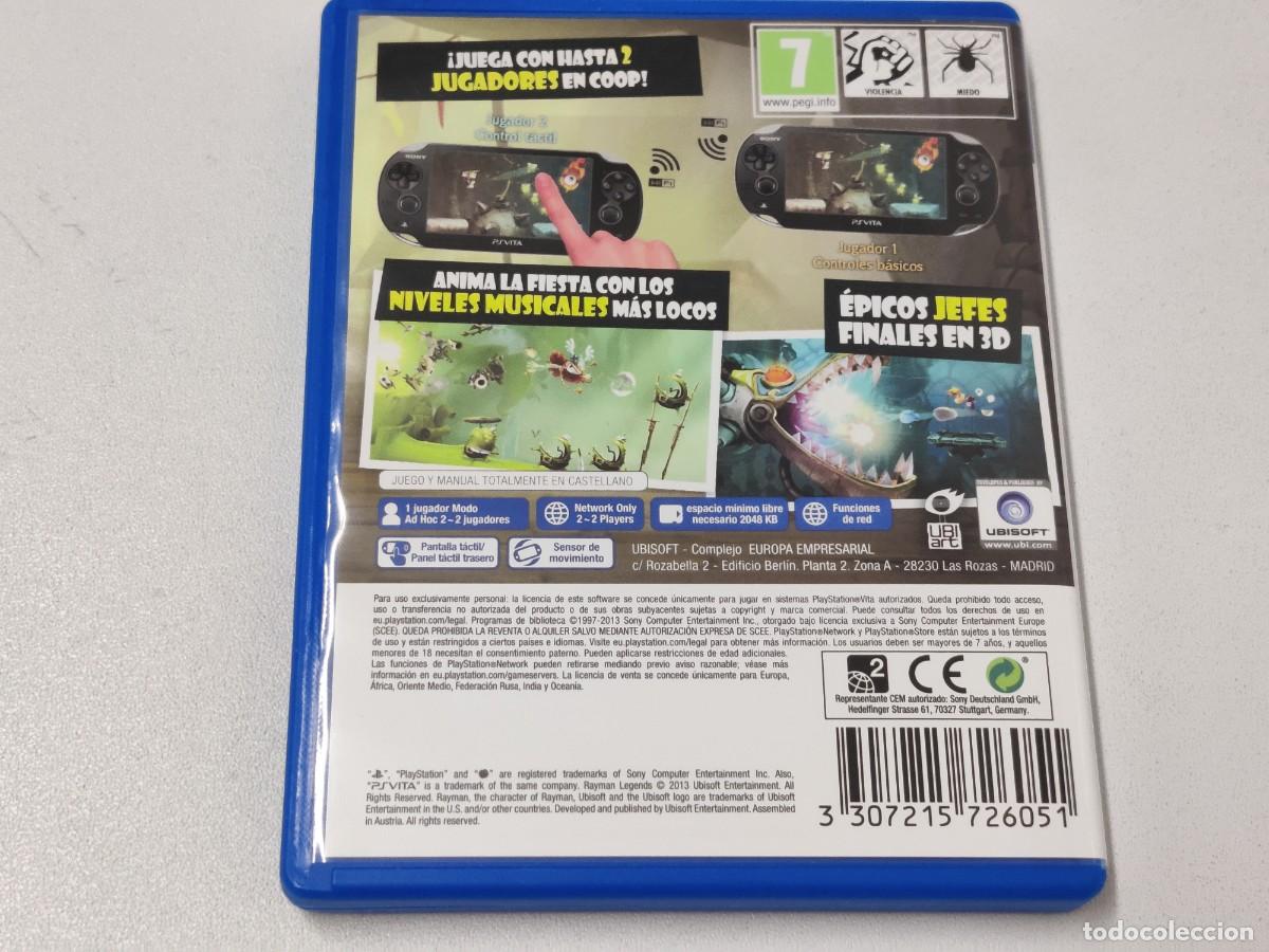 Videojuegos y consolas PS Vita de segunda mano: RAYMAN LEGENDS - Foto 2