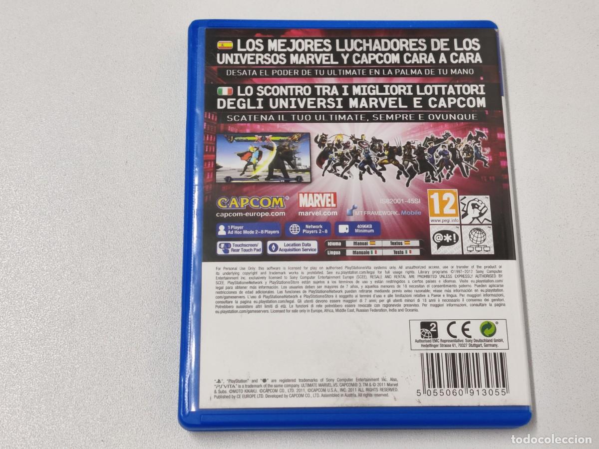 Videojuegos y consolas PS Vita de segunda mano: ULTIMATE MARVEL VS. CAPCOM 3 - Foto 2