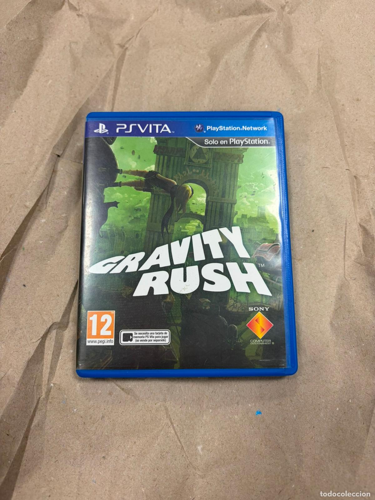 Videojuegos y Consolas PS Vita de segunda mano: Gravity Rush - Sony ps vita PSVITA - Pal esp completo