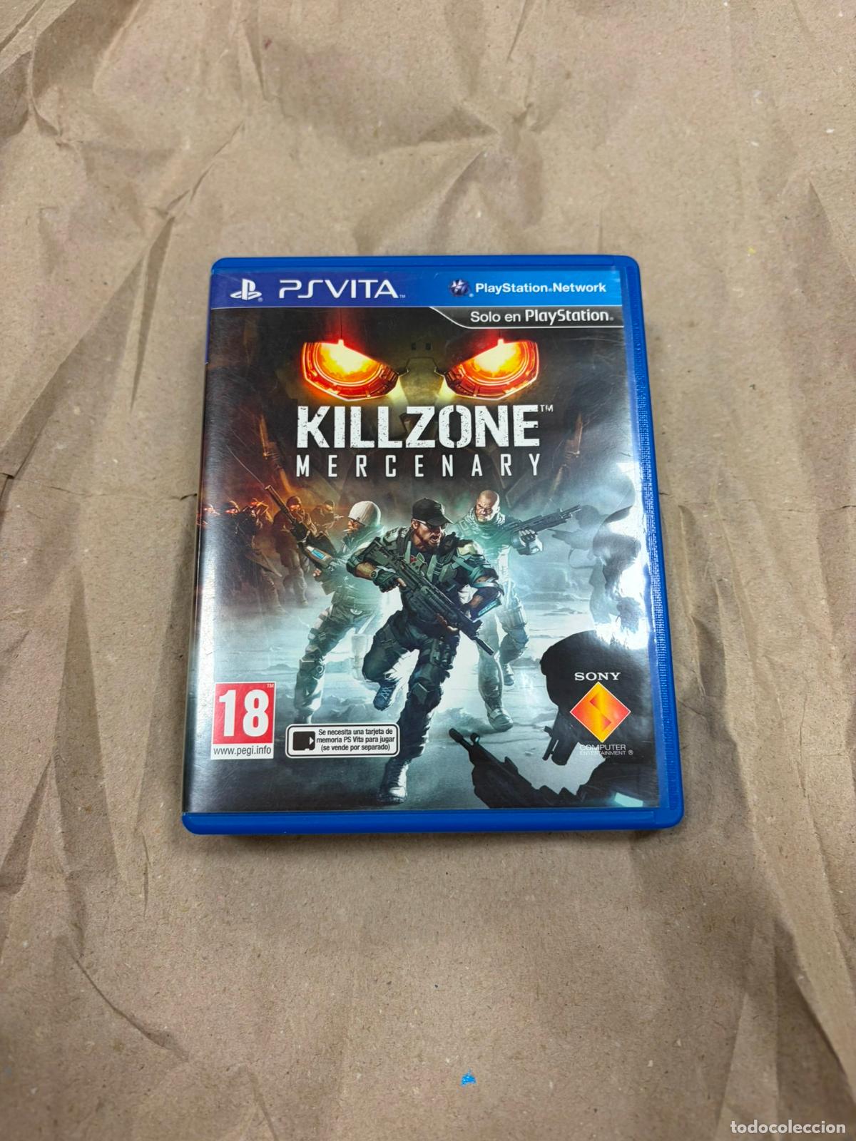 Videojuegos y Consolas PS Vita de segunda mano: Killzone mercenary - Sony ps vita PSVITA - Pal esp completo