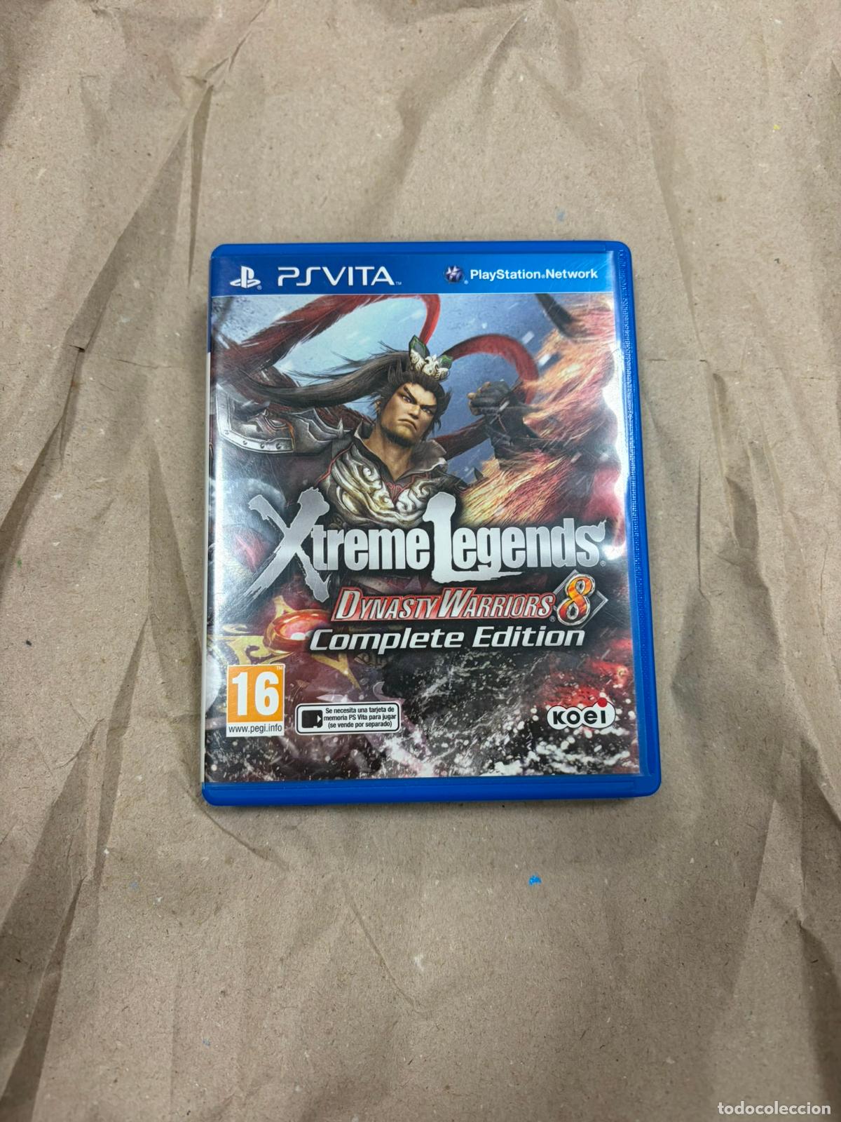 Videojuegos y Consolas PS Vita de segunda mano: Dynasty warriors 8 xtreme legends - Sony ps vita PSVITA - Pal esp completo