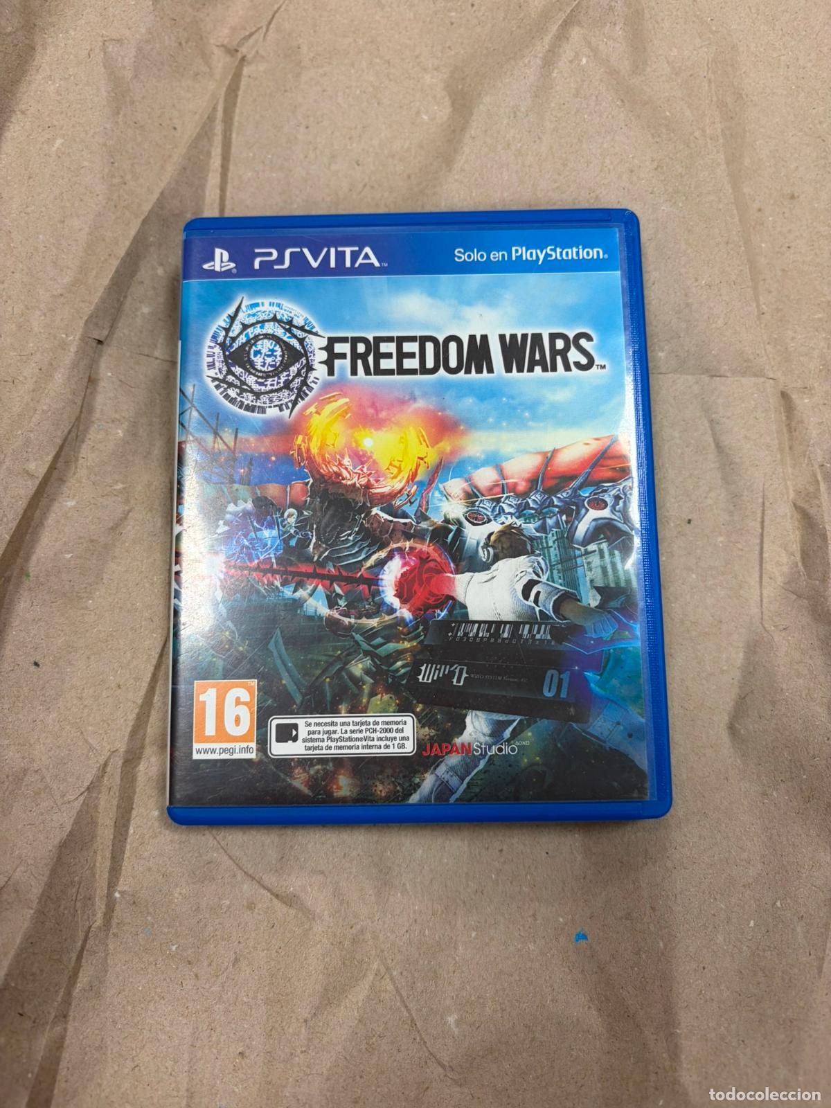 Videojuegos y Consolas PS Vita de segunda mano: Freedom wars - Sony ps vita PSVITA - Pal esp completo